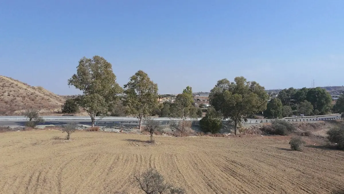 Plots for sale in Nicosia Cyprus - panoramic view of Tseri development area